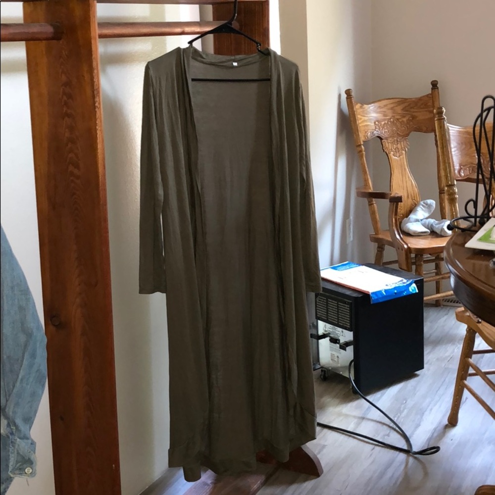 Cardigan duster